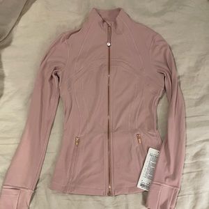 Lululemon define jacket - pink haze rose gold